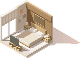 bedroom icon